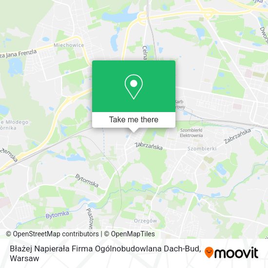 Błażej Napierała Firma Ogólnobudowlana Dach-Bud map