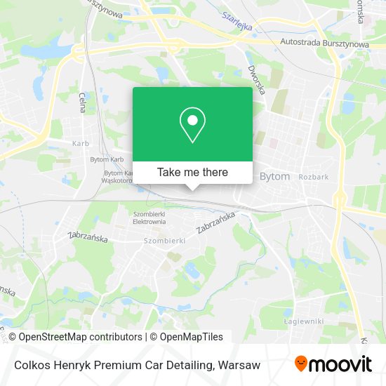 Colkos Henryk Premium Car Detailing map