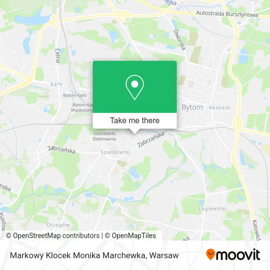 Карта Markowy Klocek Monika Marchewka