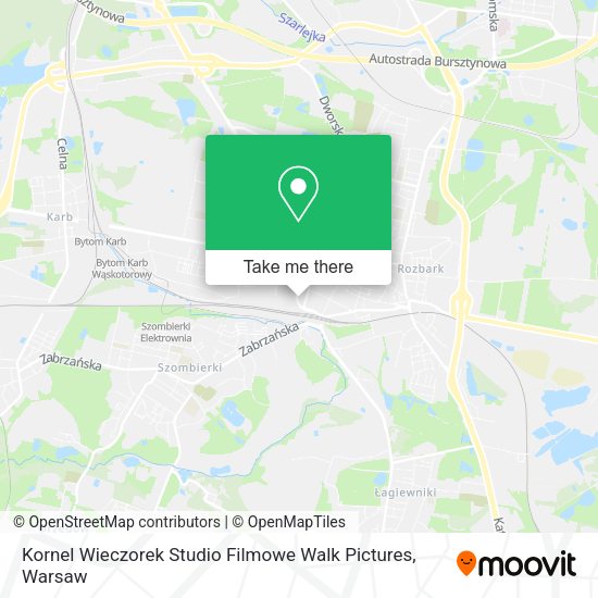 Kornel Wieczorek Studio Filmowe Walk Pictures map