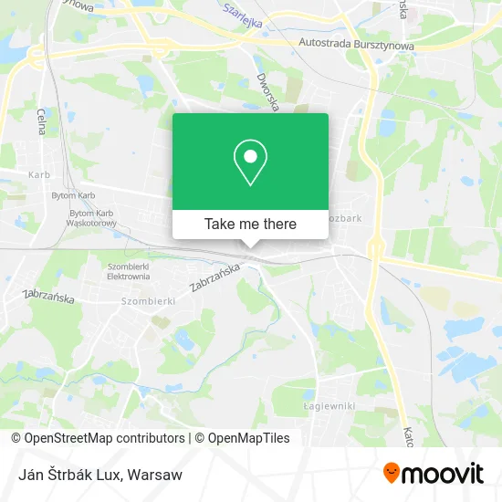 Карта Ján Štrbák Lux