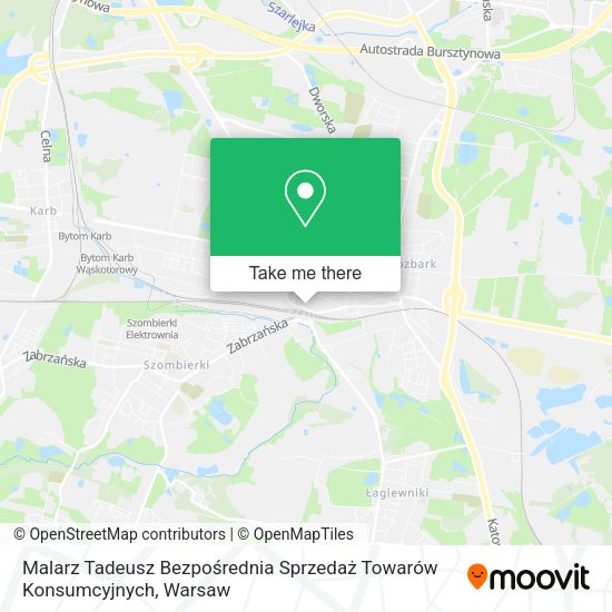 Malarz Tadeusz Bezpośrednia Sprzedaż Towarów Konsumcyjnych map