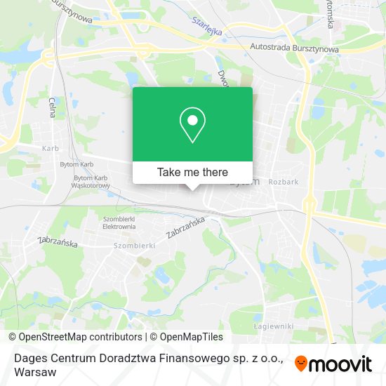 Dages Centrum Doradztwa Finansowego sp. z o.o. map