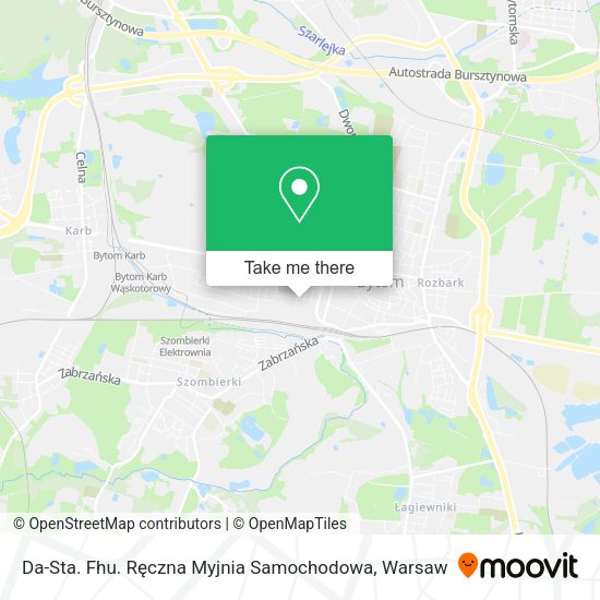 Da-Sta. Fhu. Ręczna Myjnia Samochodowa map