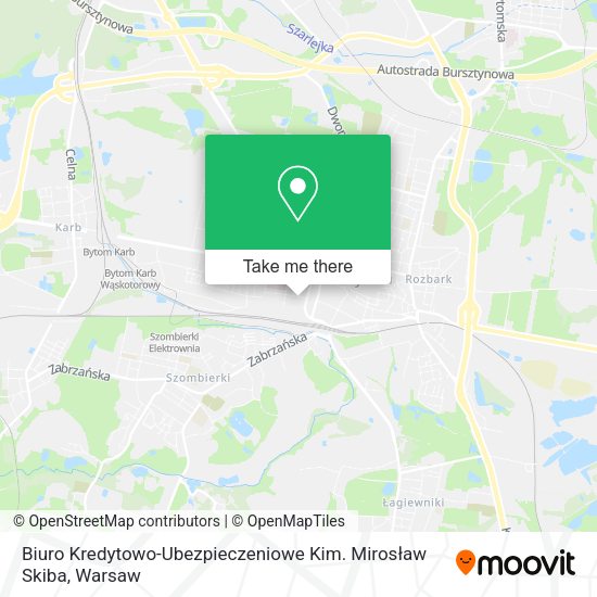 Biuro Kredytowo-Ubezpieczeniowe Kim. Mirosław Skiba map