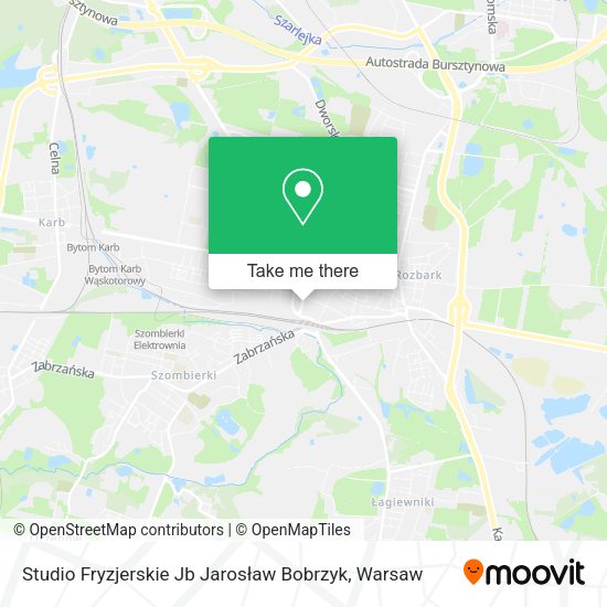 Studio Fryzjerskie Jb Jarosław Bobrzyk map