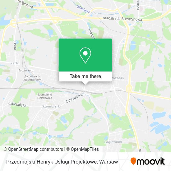 Przedmojski Henryk Usługi Projektowe map