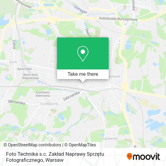 Foto Technika s.c. Zakład Naprawy Sprzętu Fotograficznego map