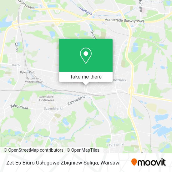 Zet Es Biuro Usługowe Zbigniew Suliga map