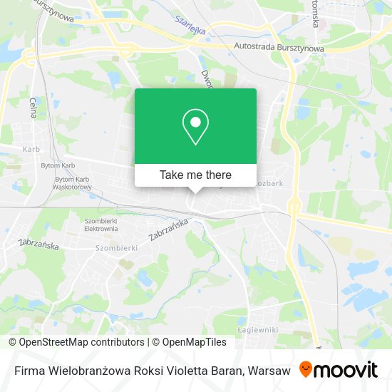 Firma Wielobranżowa Roksi Violetta Baran map