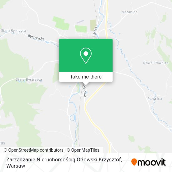 Zarządzanie Nieruchomością Orłowski Krzysztof map