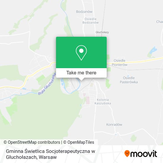 Gminna Świetlica Socjoterapeutyczna w Głuchołazach map