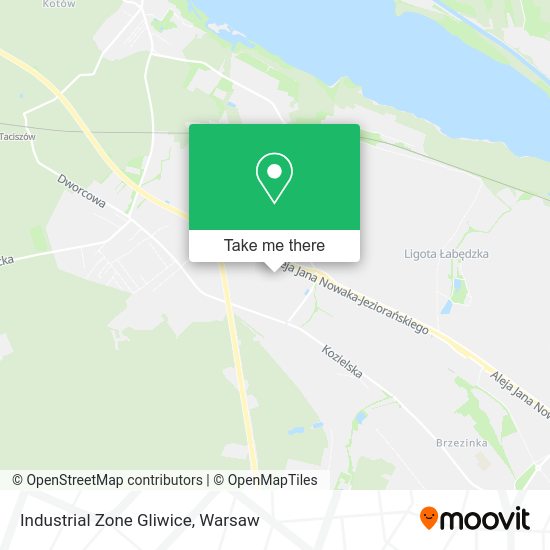 Industrial Zone Gliwice map