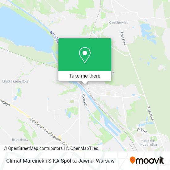 Glimat Marcinek i S-KA Spółka Jawna map