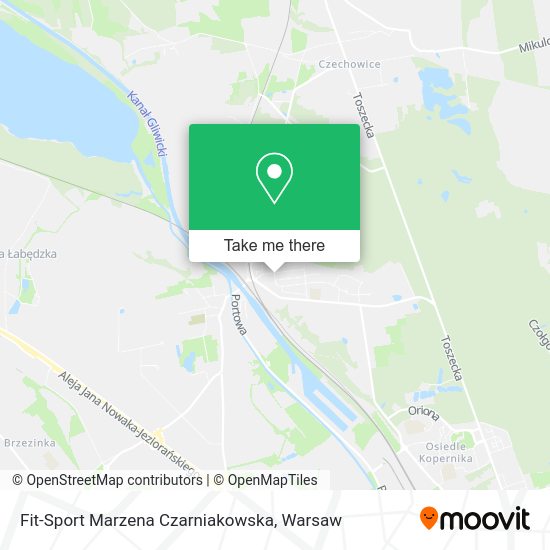 Fit-Sport Marzena Czarniakowska map