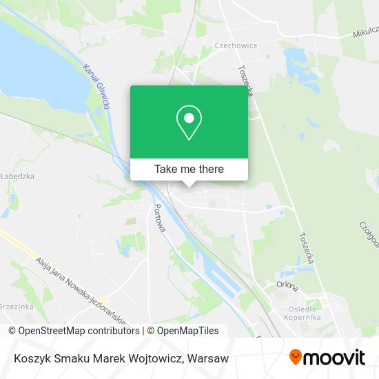 Koszyk Smaku Marek Wojtowicz map