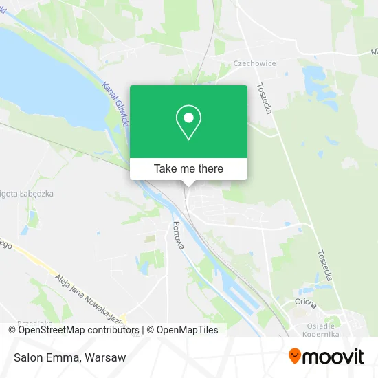 Карта Salon Emma