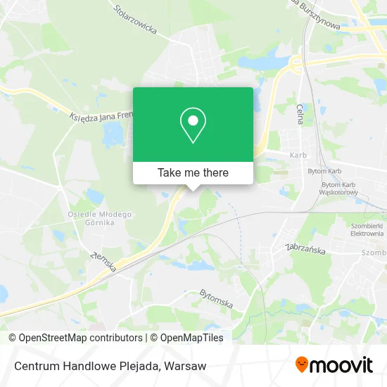Centrum Handlowe Plejada map