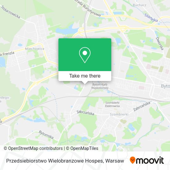 Przedsiebiorstwo Wielobranzowe Hospes map