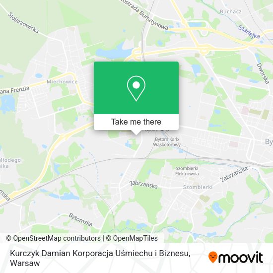 Kurczyk Damian Korporacja Uśmiechu i Biznesu map