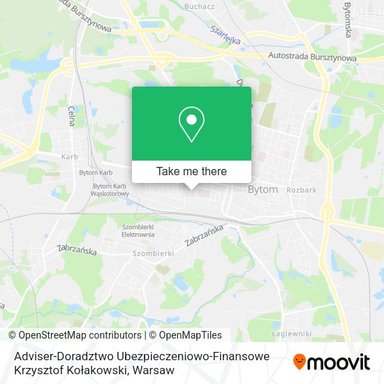 Adviser-Doradztwo Ubezpieczeniowo-Finansowe Krzysztof Kołakowski map