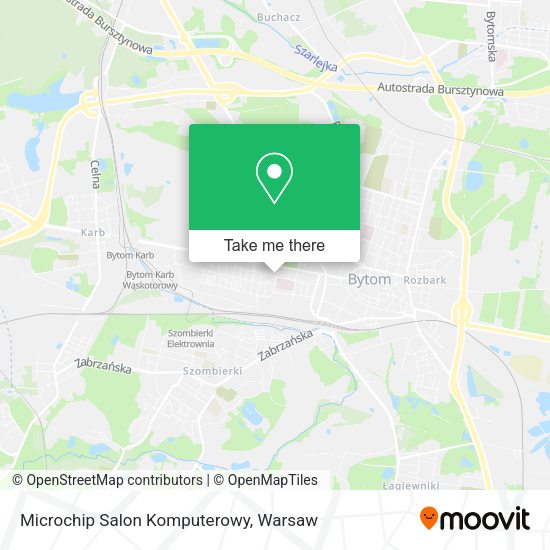 Microchip Salon Komputerowy map