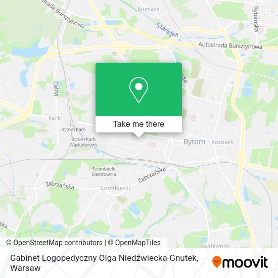 Gabinet Logopedyczny Olga Niedźwiecka-Gnutek map