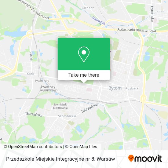 Przedszkole Miejskie Integracyjne nr 8 map