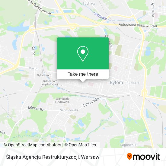 Śląska Agencja Restrukturyzacji map