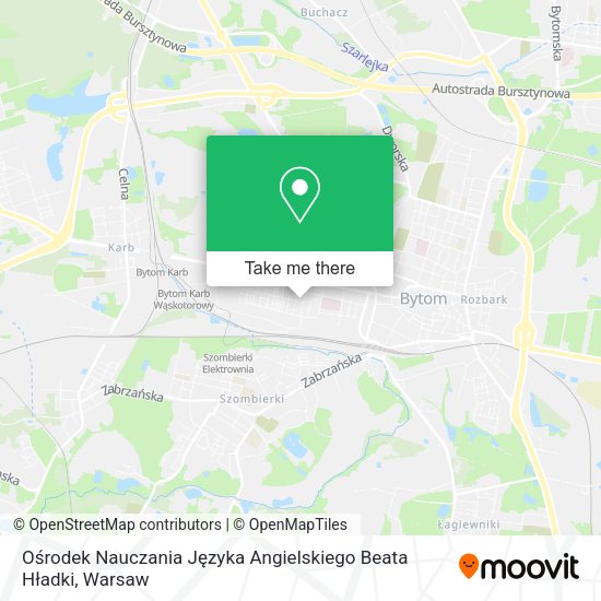 Ośrodek Nauczania Języka Angielskiego Beata Hładki map