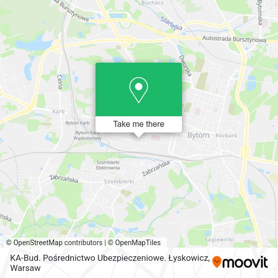 KA-Bud. Pośrednictwo Ubezpieczeniowe. Łyskowicz map