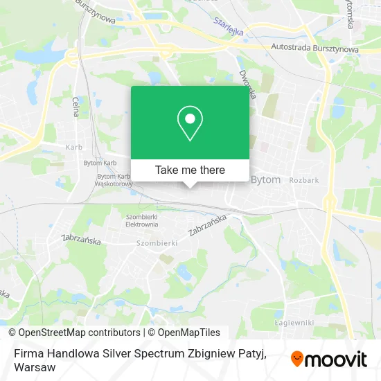 Карта Firma Handlowa Silver Spectrum Zbigniew Patyj