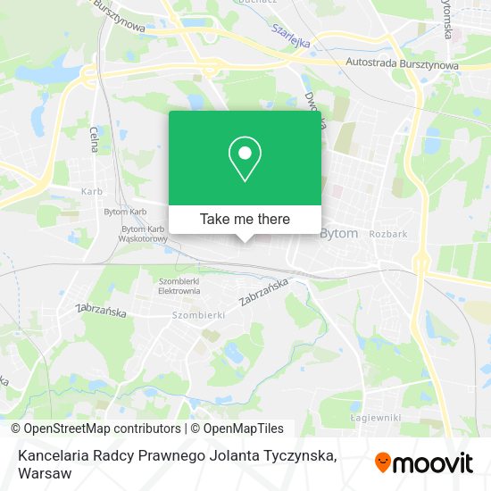 Kancelaria Radcy Prawnego Jolanta Tyczynska map