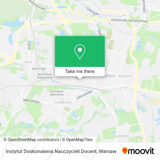 Instytut Doskonalenia Nauczycieli Docent map