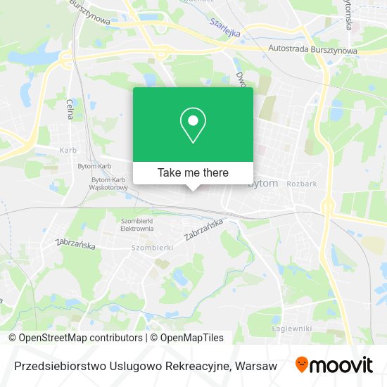 Przedsiebiorstwo Uslugowo Rekreacyjne map