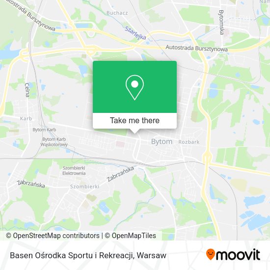 Basen Ośrodka Sportu i Rekreacji map