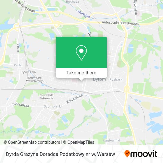 Dyrda Grażyna Doradca Podatkowy nr w map