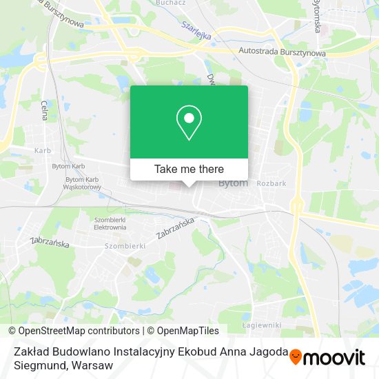 Zakład Budowlano Instalacyjny Ekobud Anna Jagoda Siegmund map