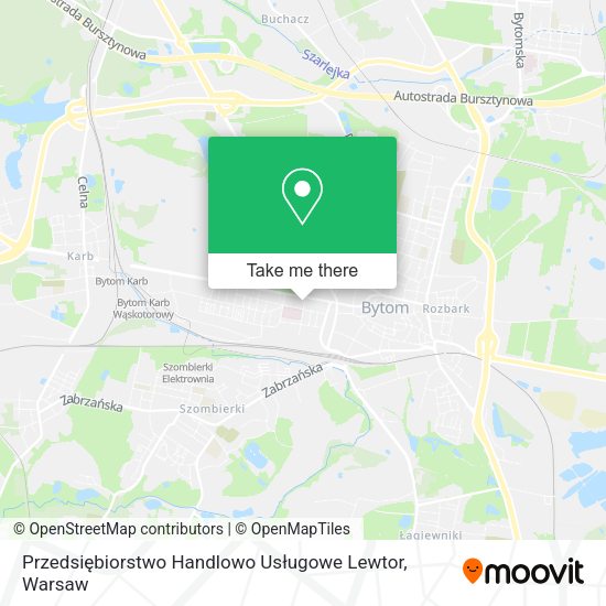 Przedsiębiorstwo Handlowo Usługowe Lewtor map