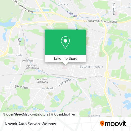 Nowak Auto Serwis map