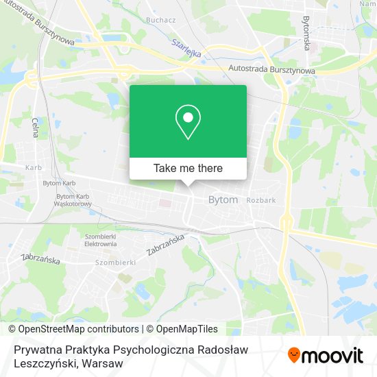 Prywatna Praktyka Psychologiczna Radosław Leszczyński map