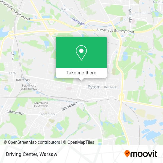 Driving Center map