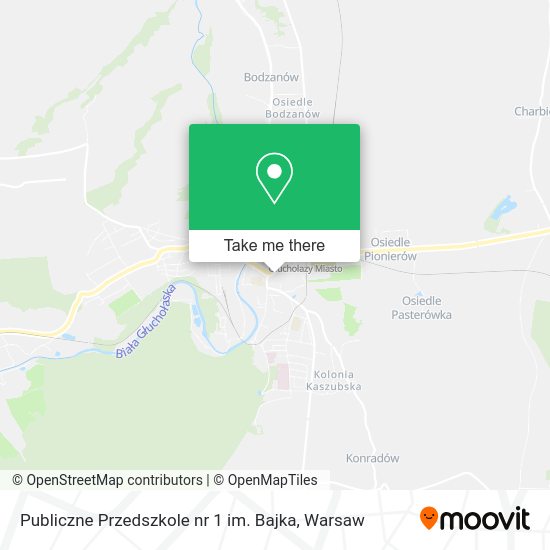 Publiczne Przedszkole nr 1 im. Bajka map