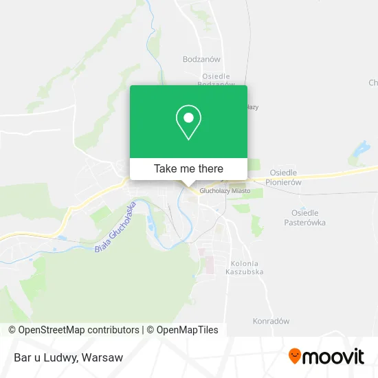 Карта Bar u Ludwy