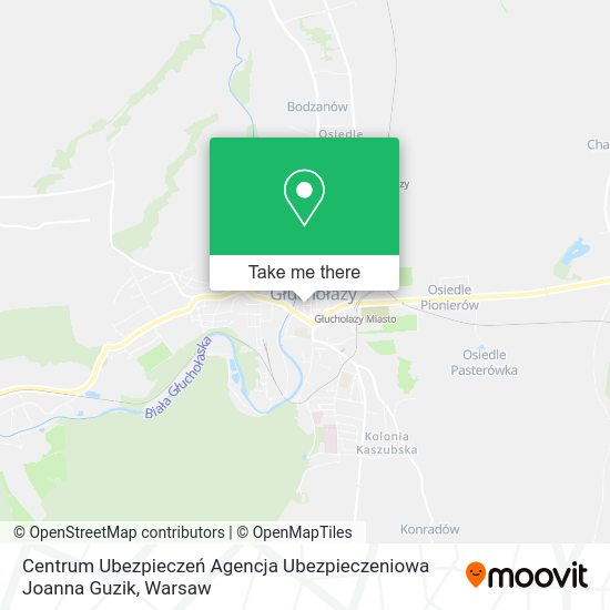 Centrum Ubezpieczeń Agencja Ubezpieczeniowa Joanna Guzik map