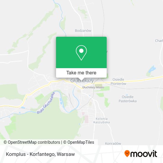 Komplus - Korfantego map