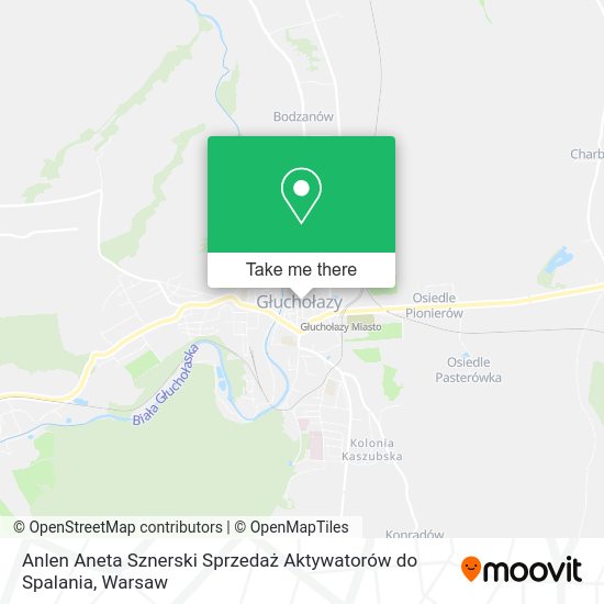 Anlen Aneta Sznerski Sprzedaż Aktywatorów do Spalania map