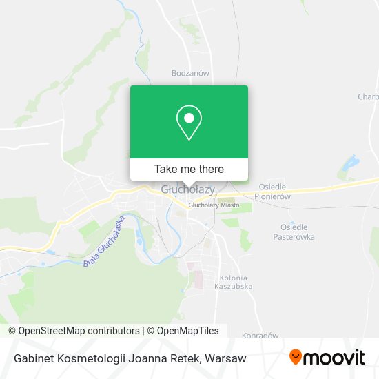 Gabinet Kosmetologii Joanna Retek map