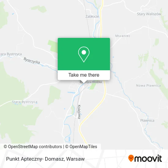 Карта Punkt Apteczny- Domasz