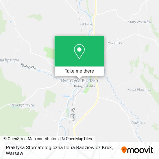 Praktyka Stomatologiczna Ilona Radziewicz Kruk map